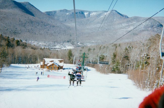Skiing at Loon
