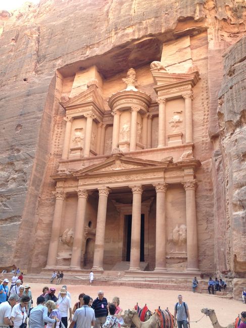 Petra, Jordan - The 'Treasury',
