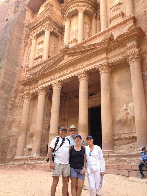 Petra, Jordan - The 'Treasury', as seen in Indiana Jones Movie
